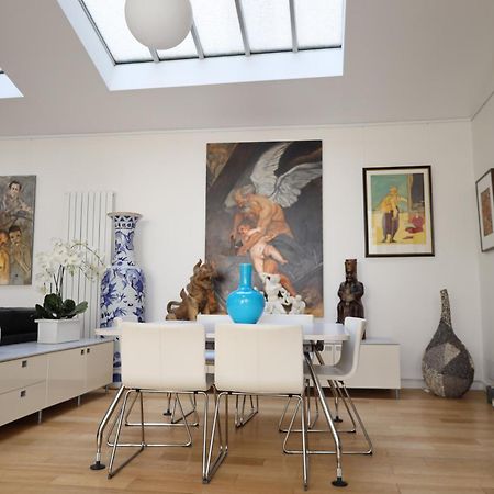 Loft, Atelier Artiste Montmartre Apartment Paris Bagian luar foto