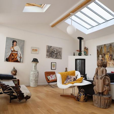 Loft, Atelier Artiste Montmartre Apartment Paris Bagian luar foto