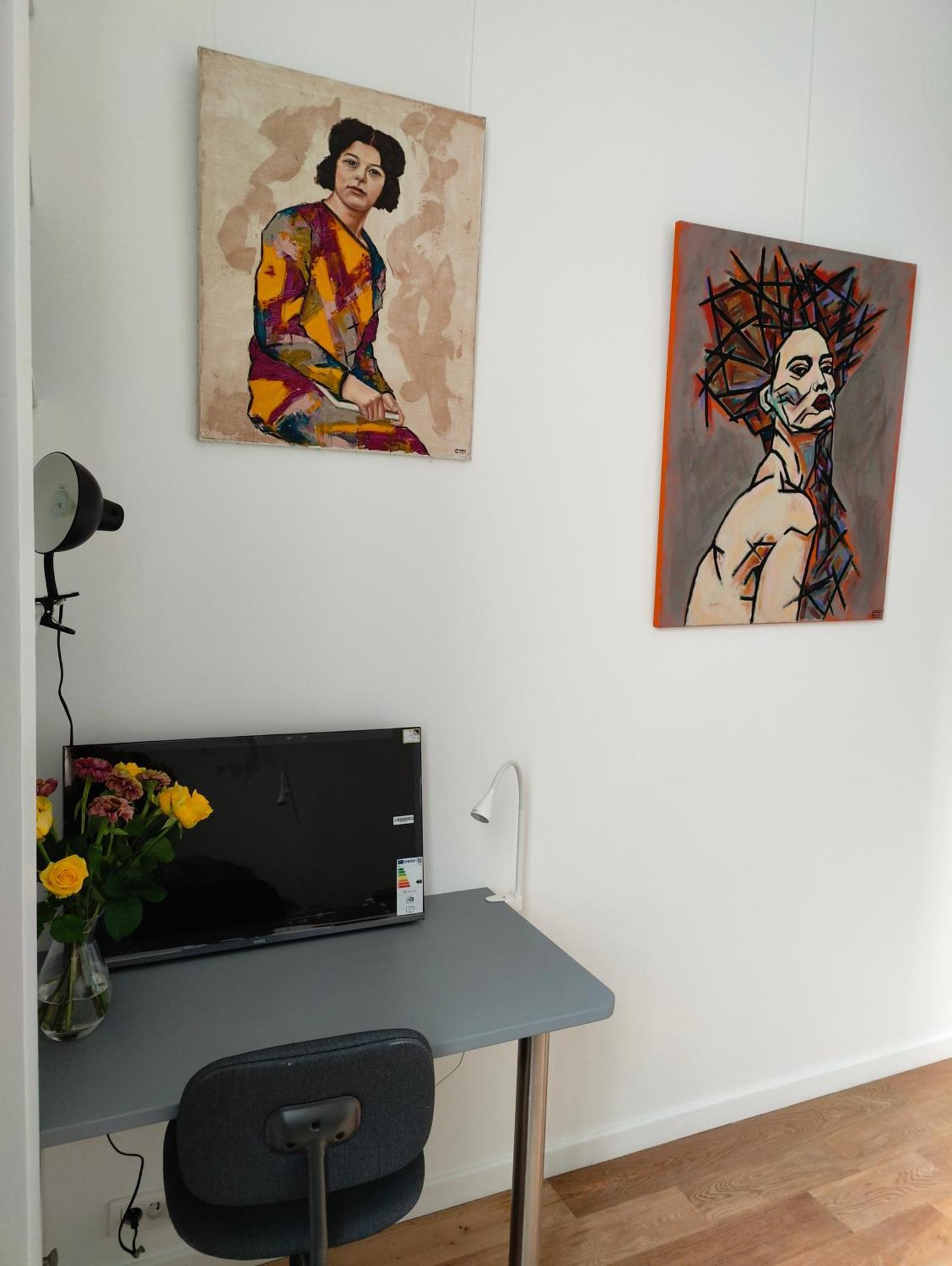 Loft, Atelier Artiste Montmartre Apartment Paris Bagian luar foto