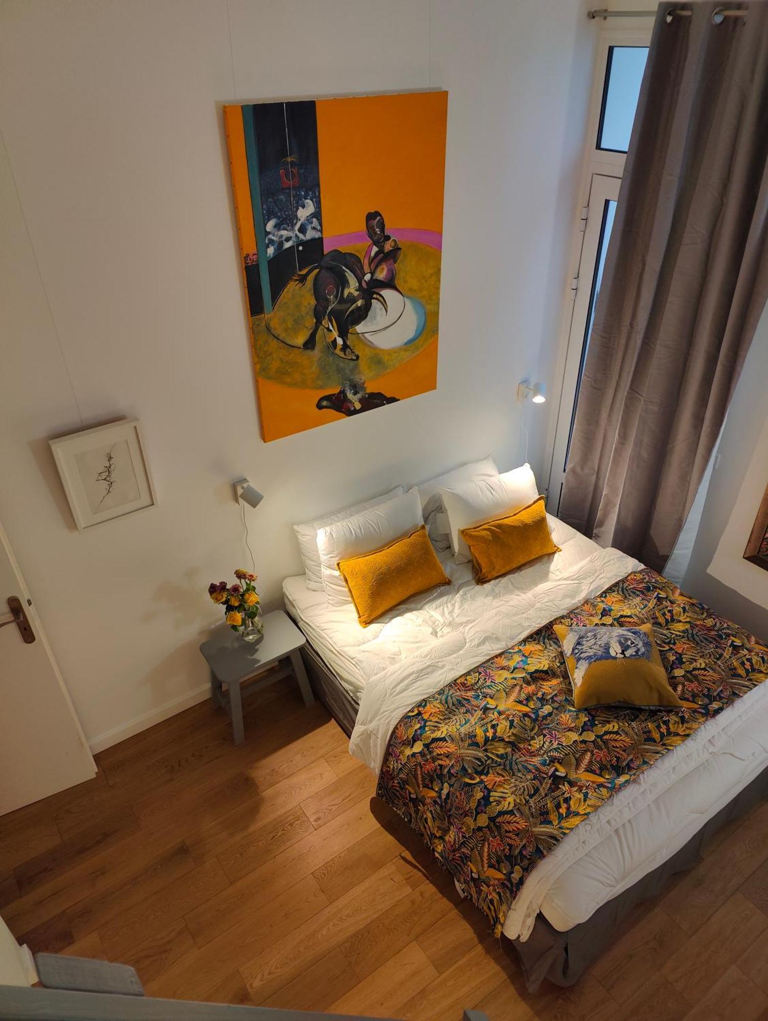 Loft, Atelier Artiste Montmartre Apartment Paris Bagian luar foto
