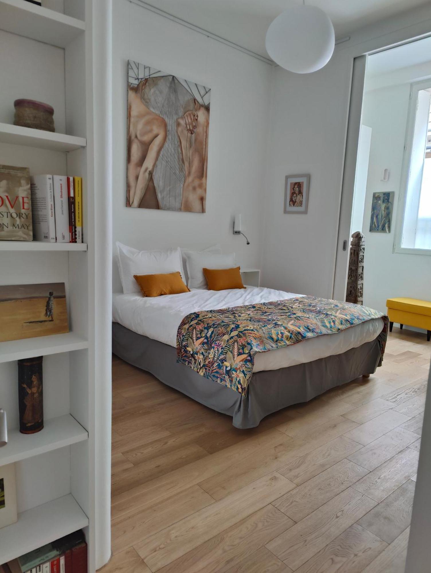 Loft, Atelier Artiste Montmartre Apartment Paris Bagian luar foto